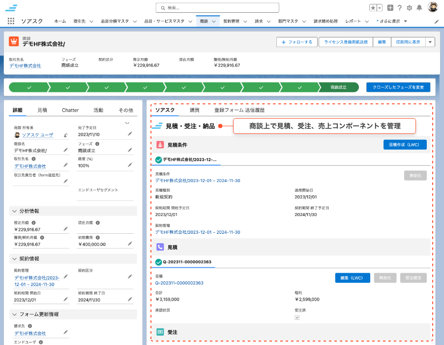 Sales Cloud連携